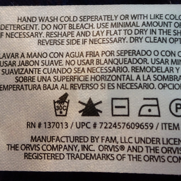 Orvis Marino Wool Sweater X-Large Trout FlyFishing - Picture 6 of 7